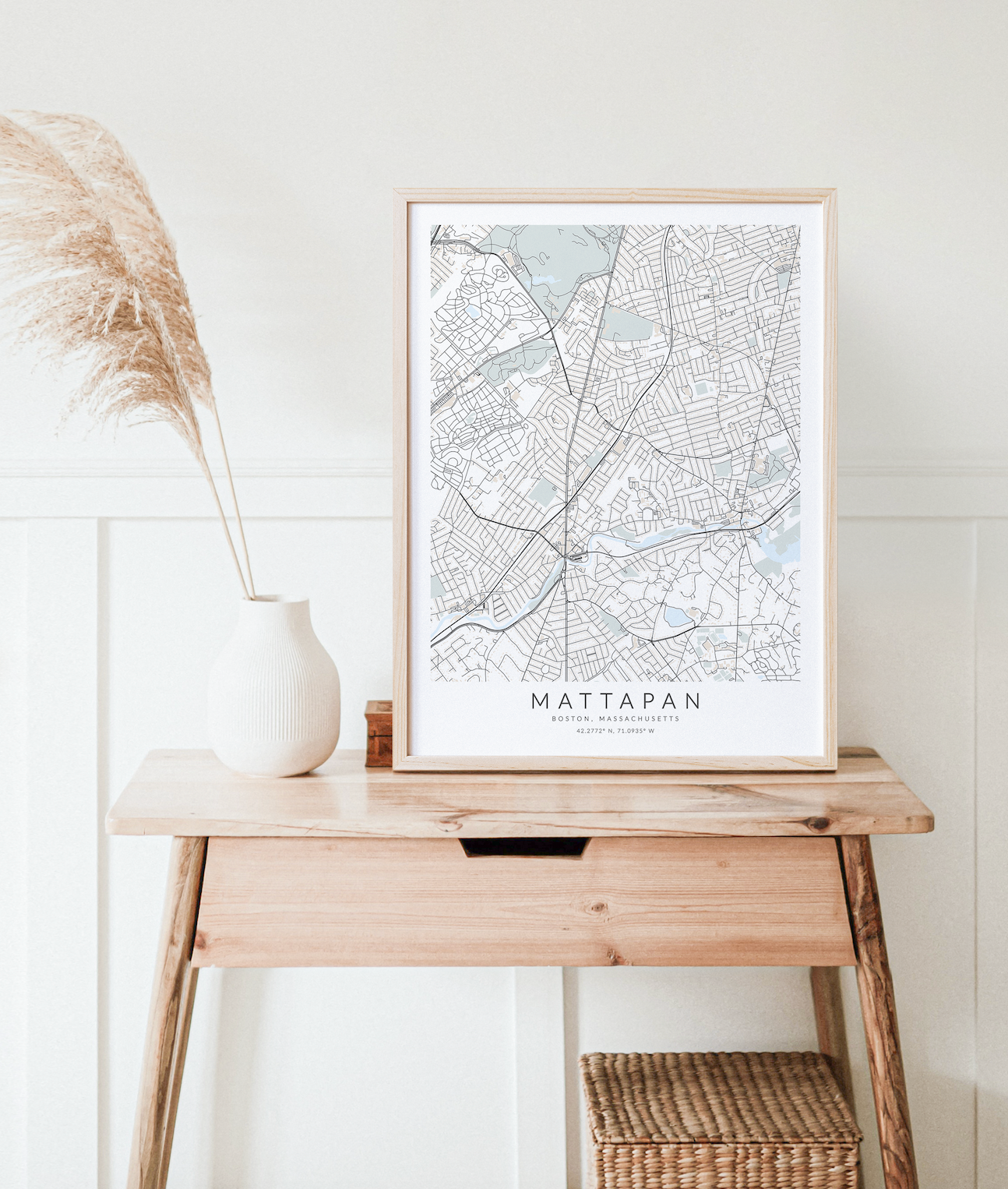 Mattapan Map Print