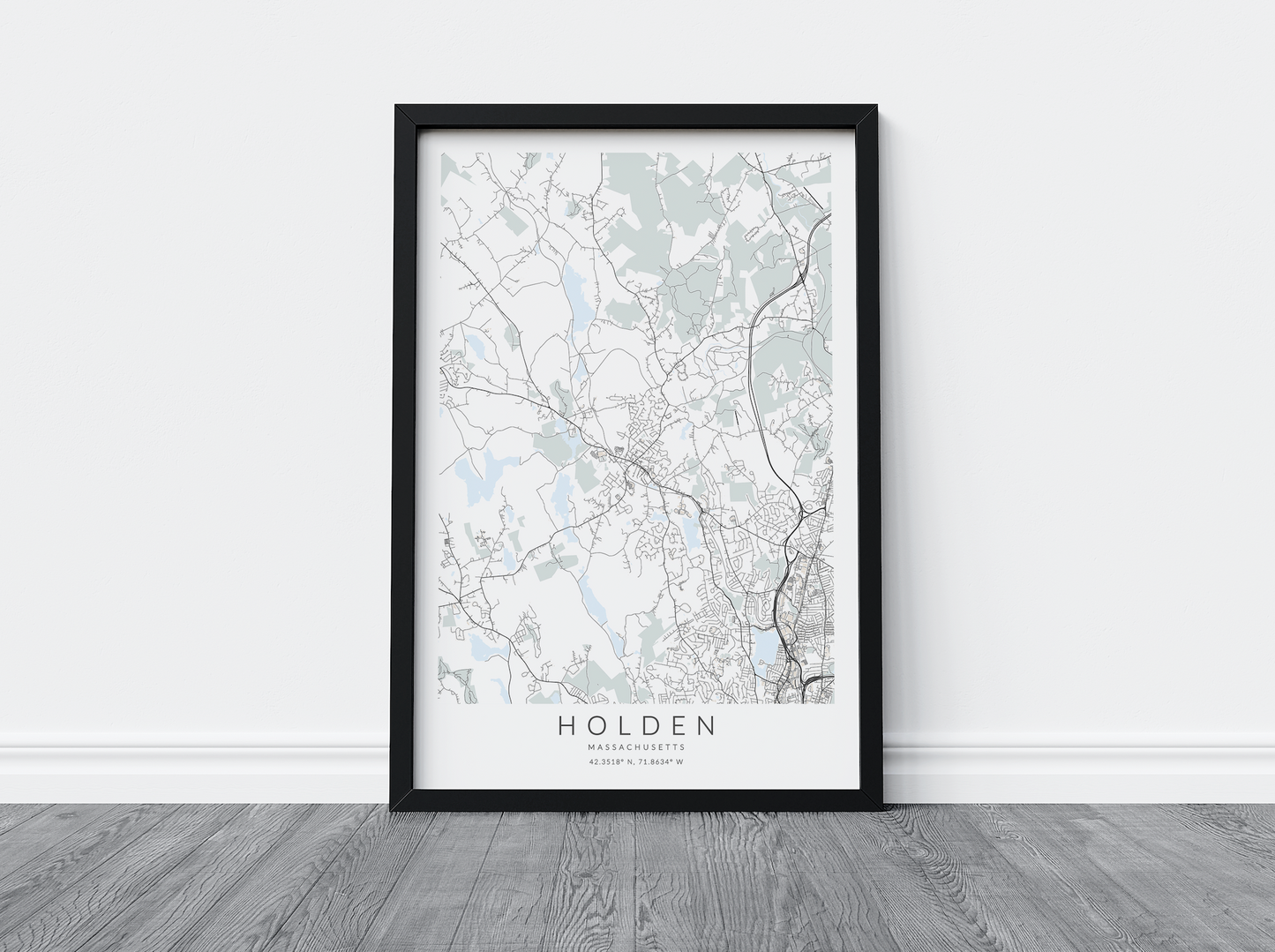 Holden Map Print