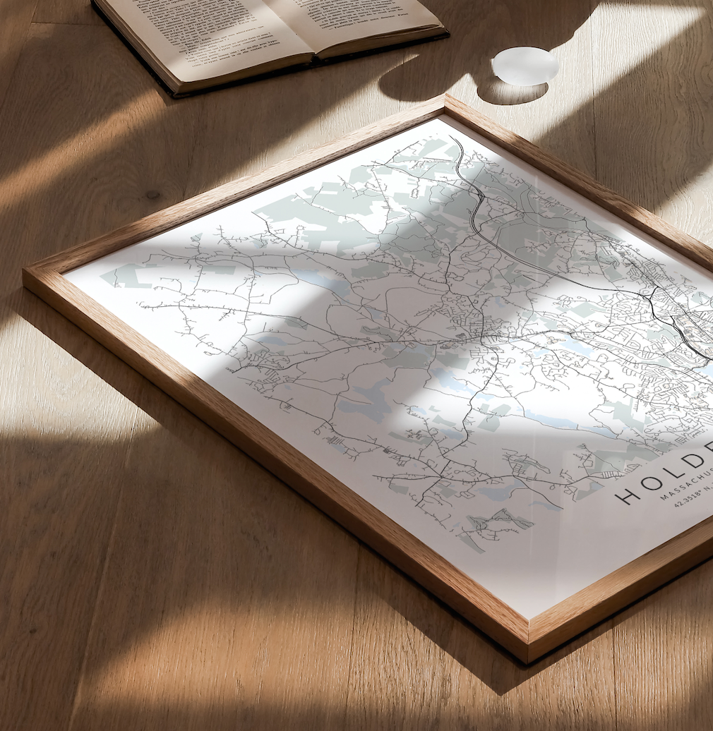 Holden Map Print