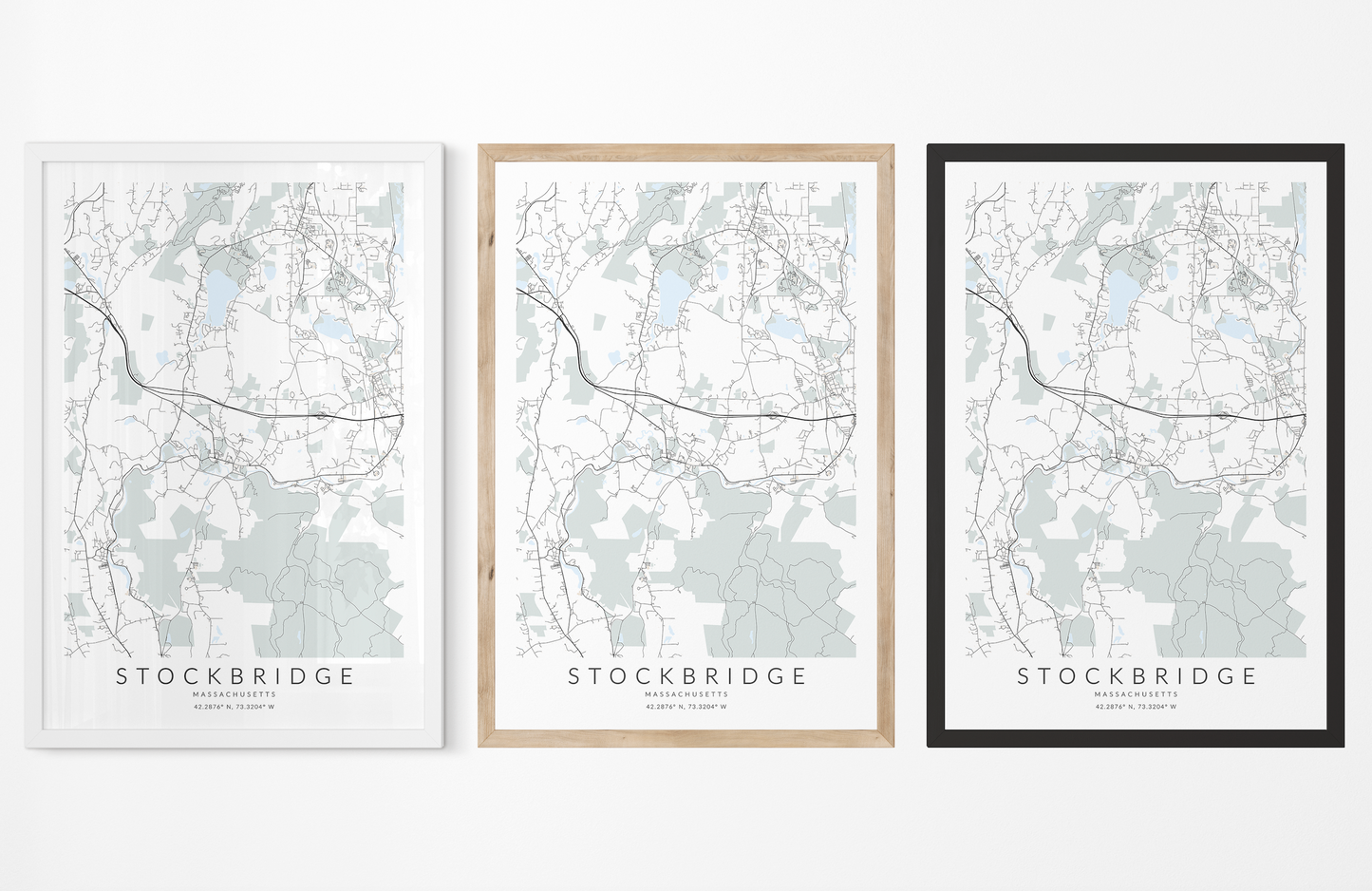 Stockbridge Map Print