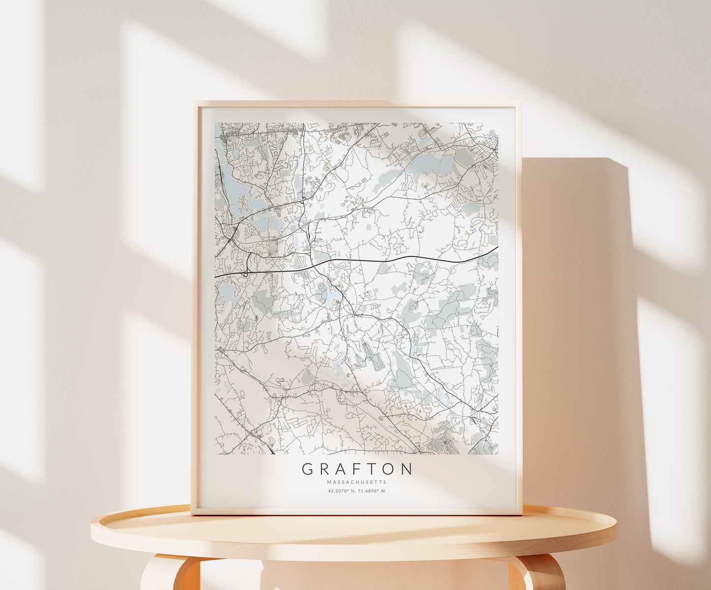 Grafton Map Print