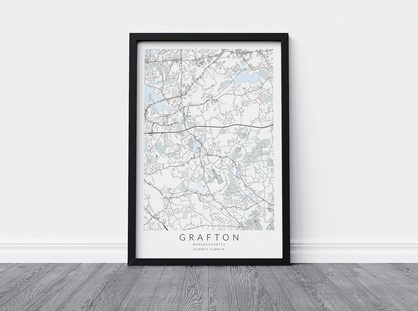 Grafton Map Print