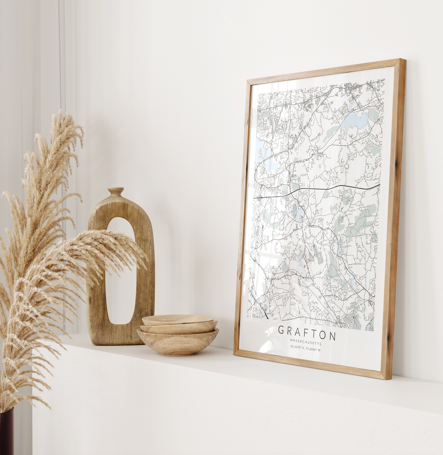 Grafton Map Print