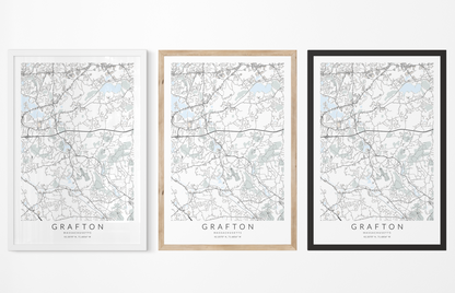 Grafton Map Print