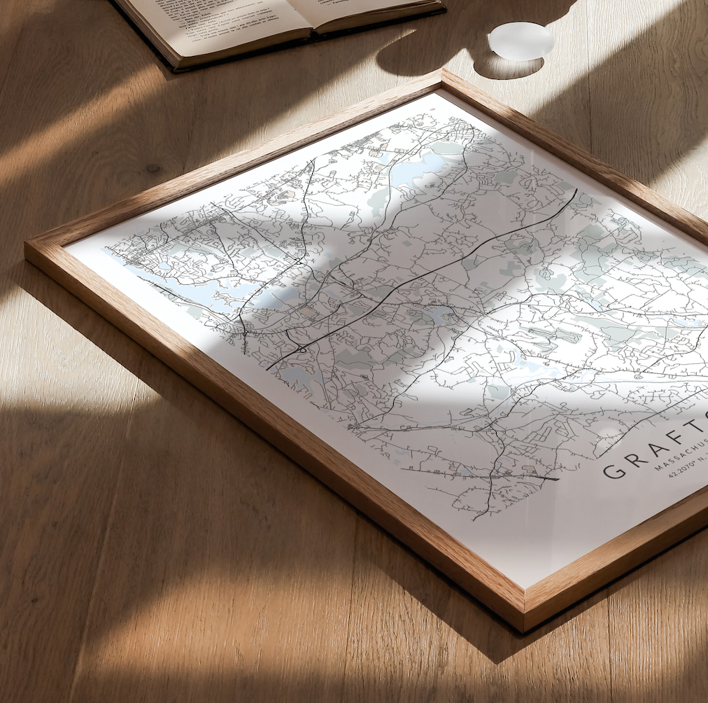 Grafton Map Print