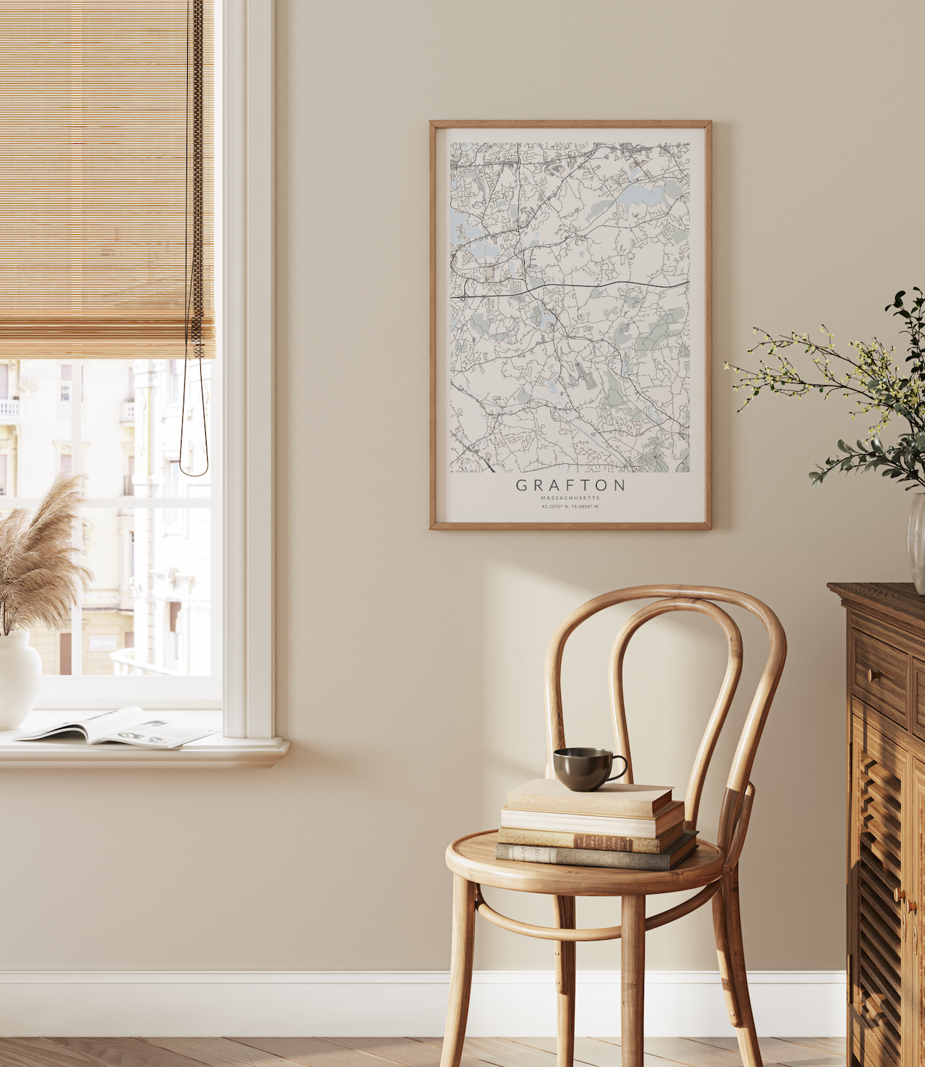 Grafton Map Print