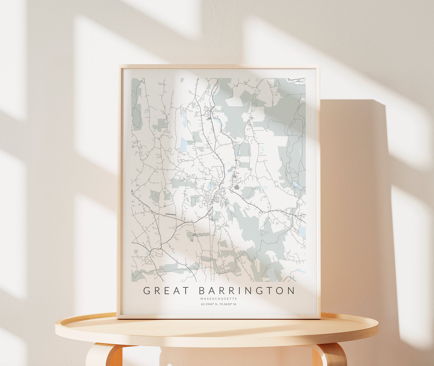 Great Barrington Map Print