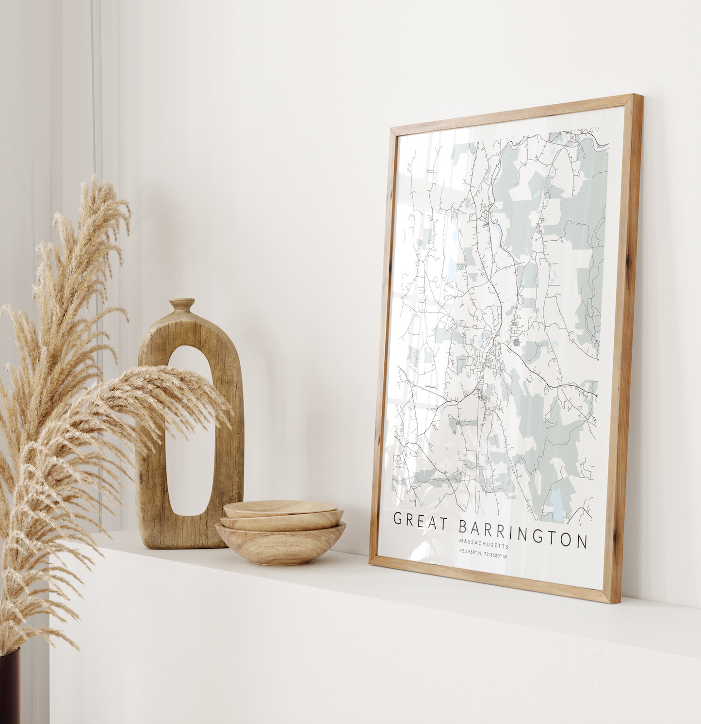 Great Barrington Map Print