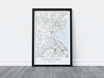 Kingston Map Print