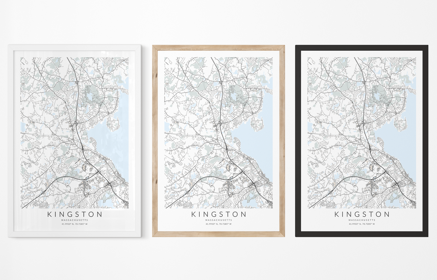 Kingston Map Print