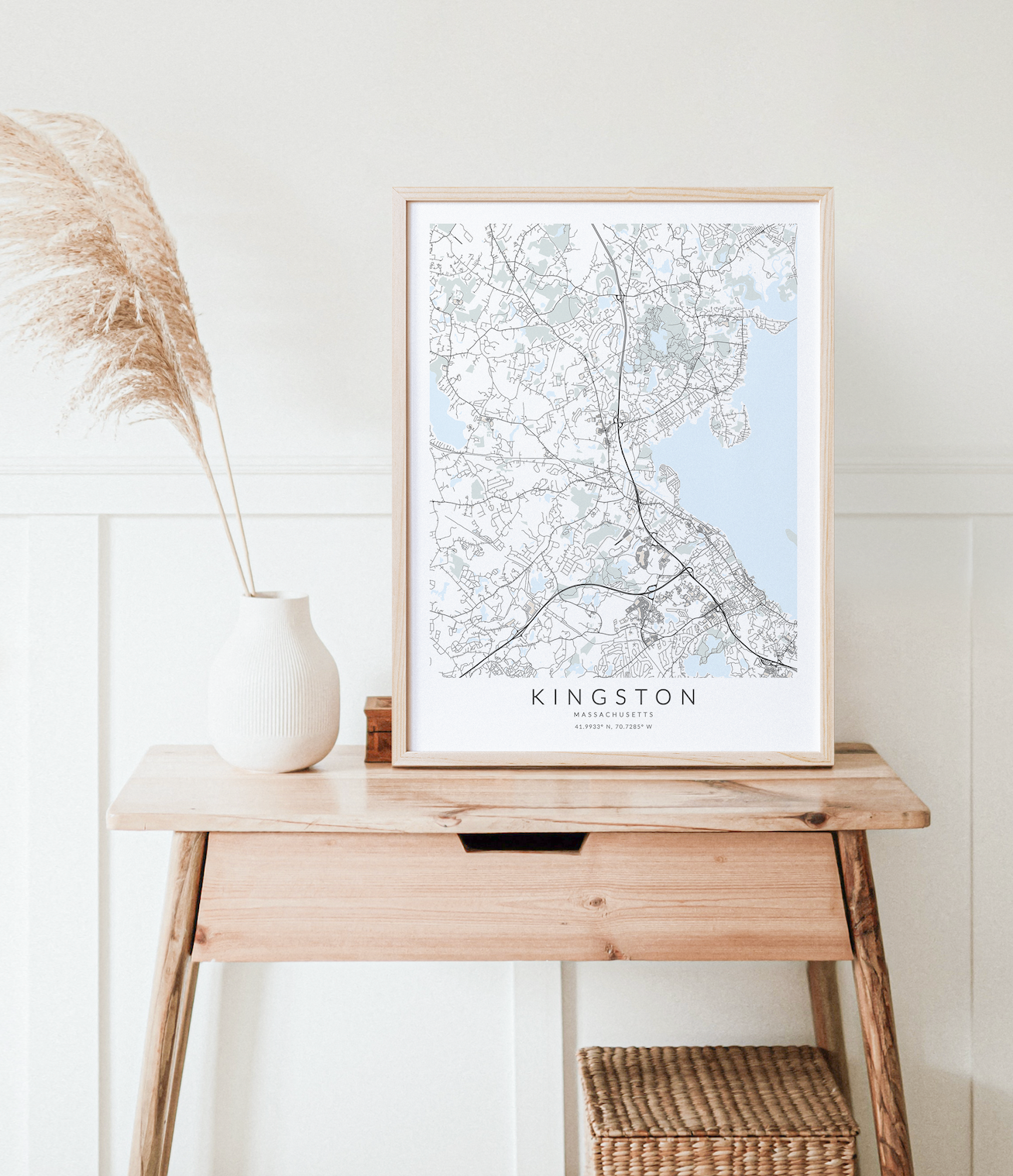 Kingston Map Print