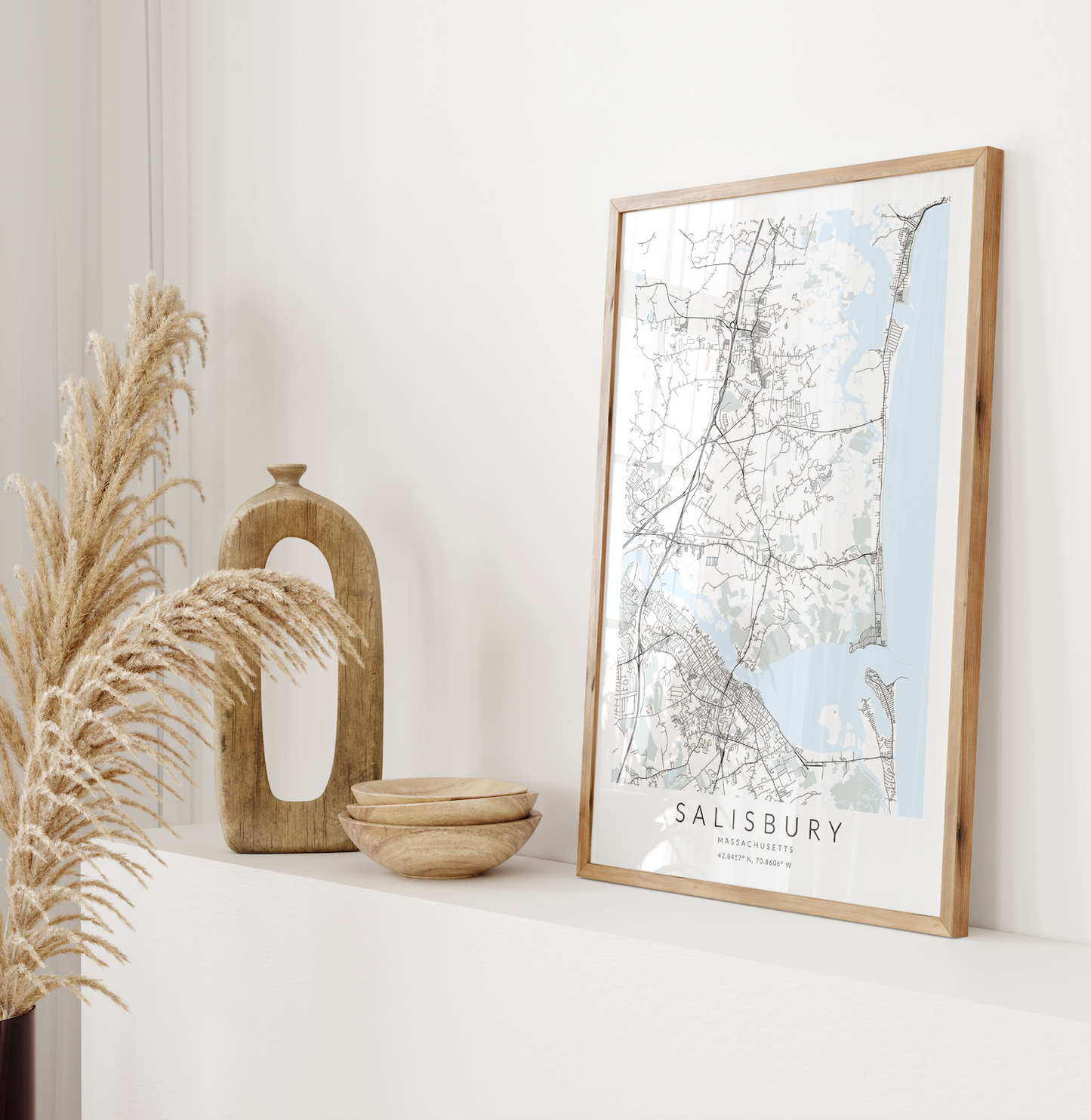 Salisbury Map Print