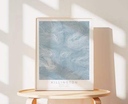 Killington Vermont Map Print