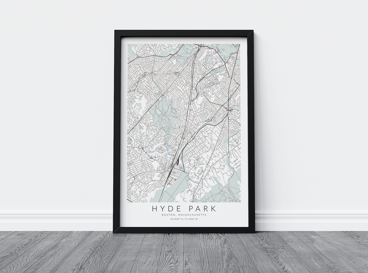 Hyde Park Map Print