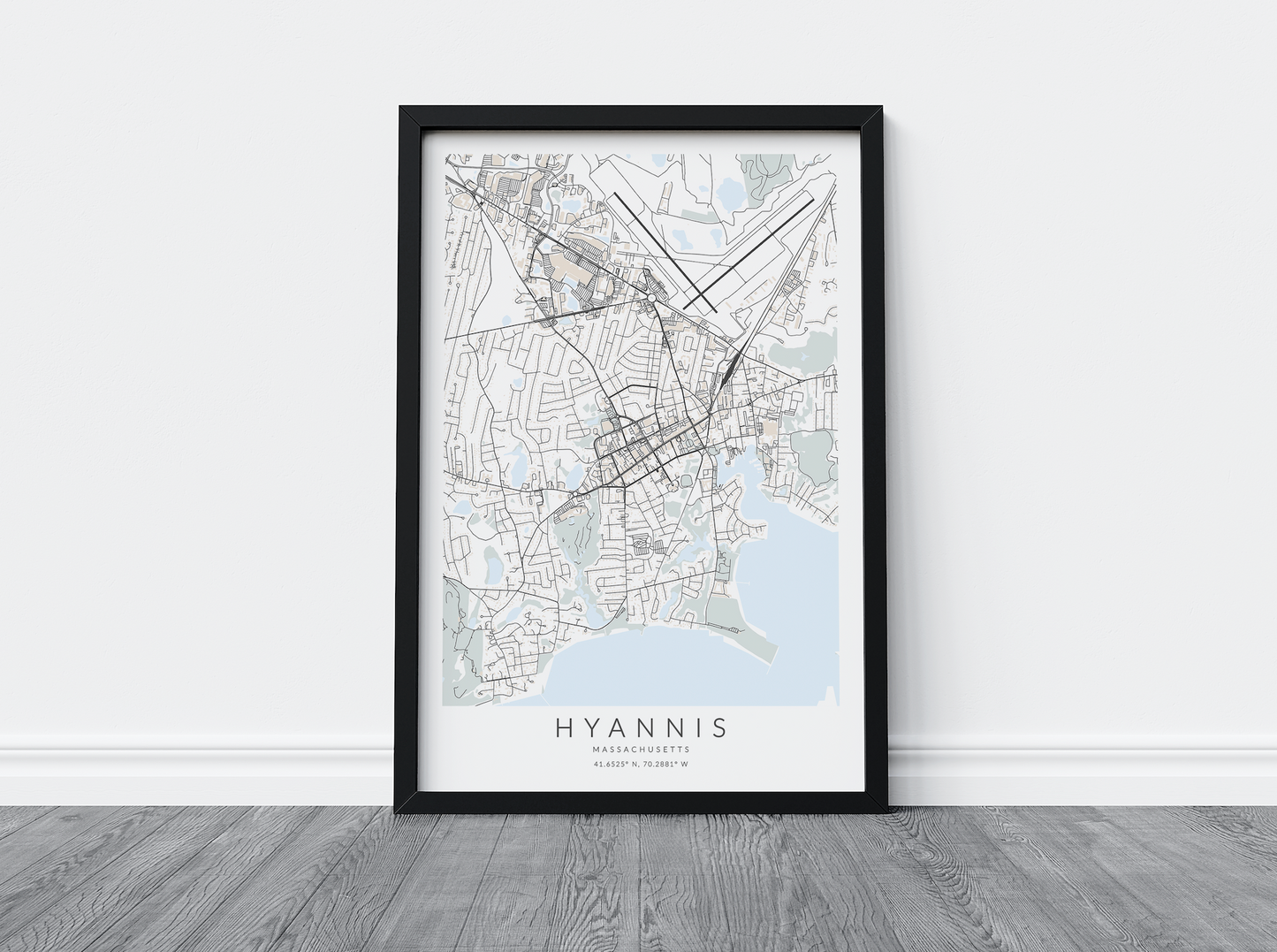 Hyannis Map Print