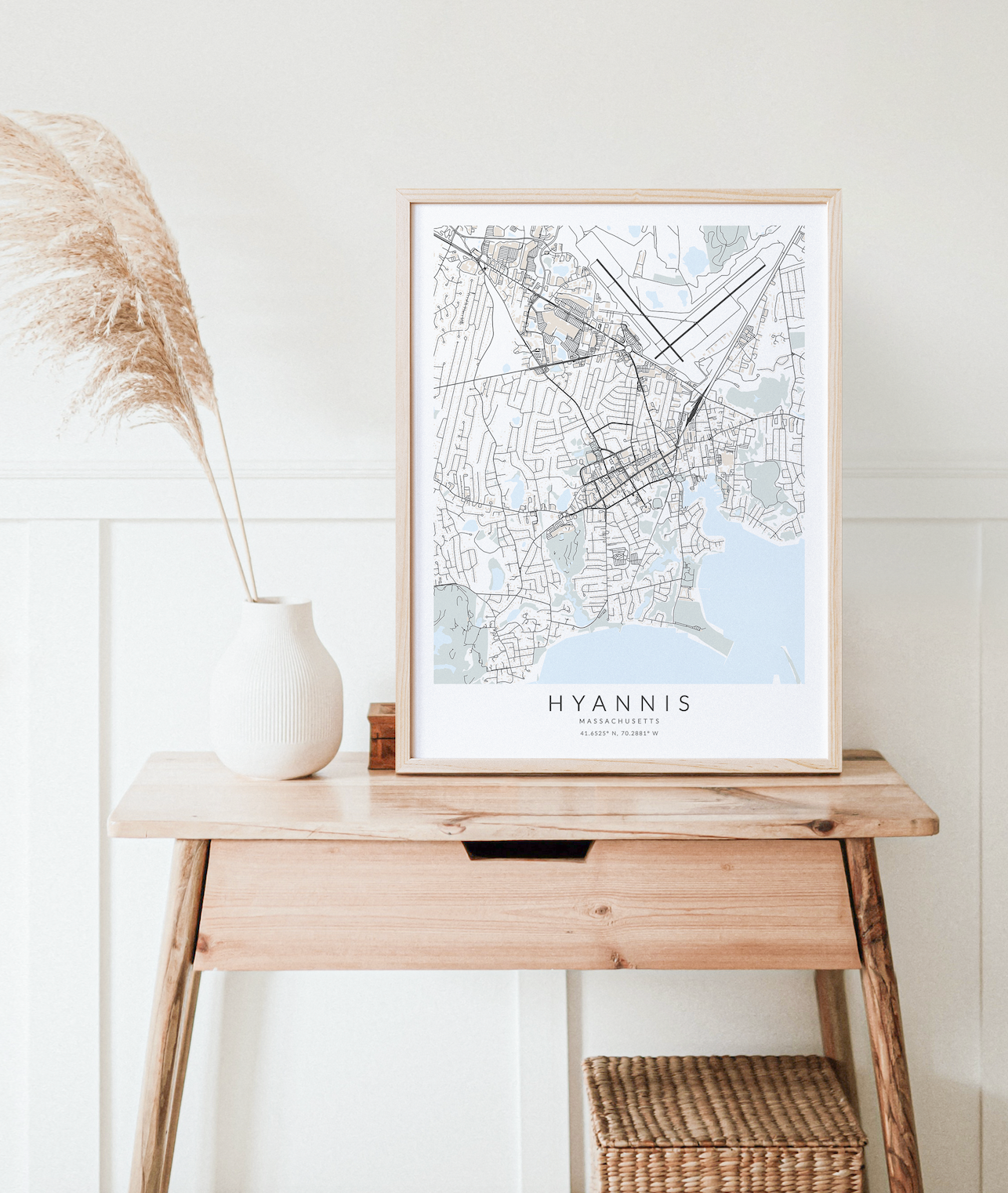 Hyannis Map Print