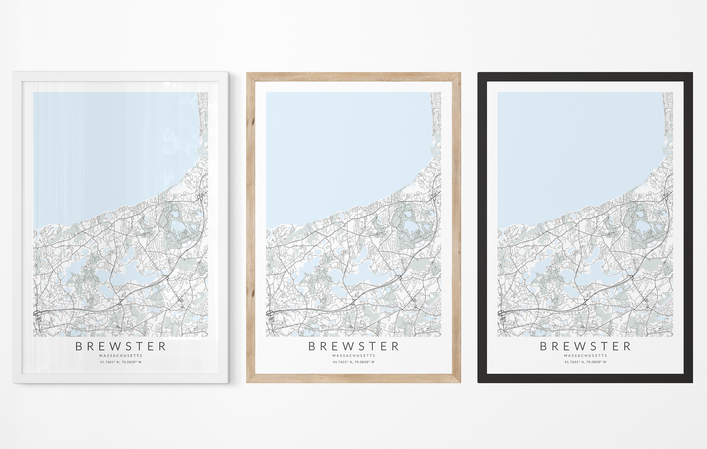 Brewster Map Print