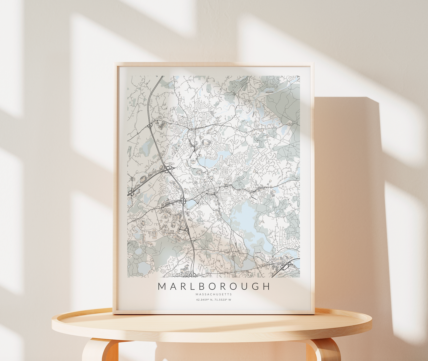 Marlborough Map Print