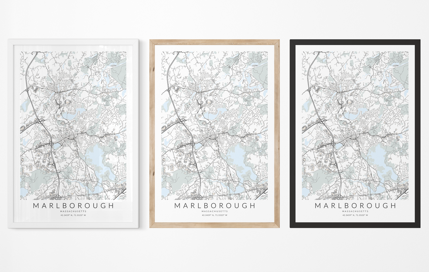 Marlborough Map Print