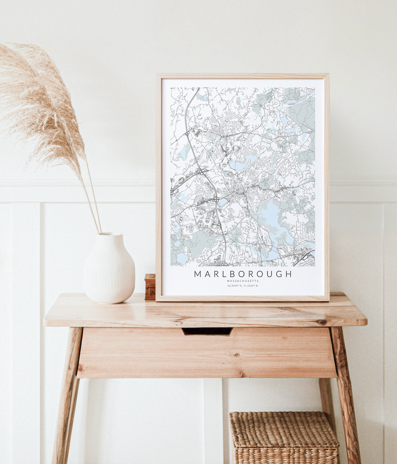 Marlborough Map Print