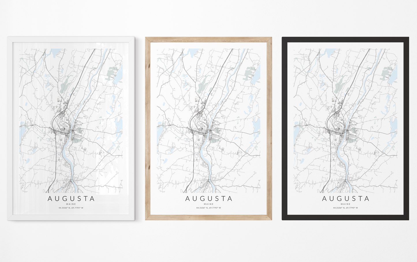 Augusta Map Print