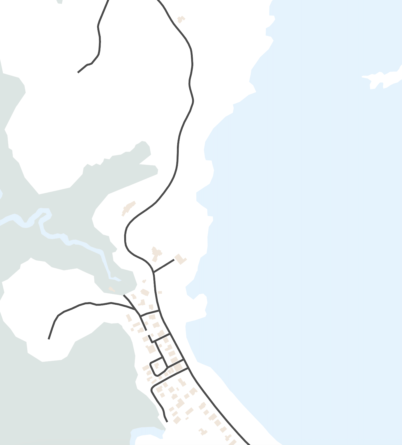 Minot Beach Map Print