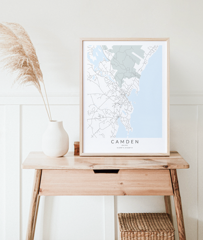 Camden Map Print