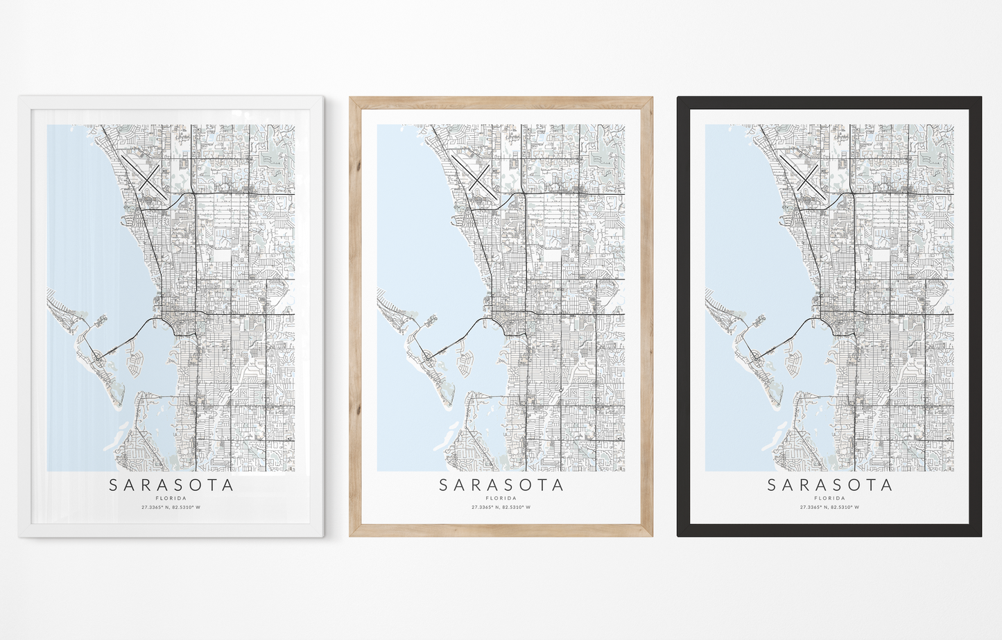 Sarasota Map Print