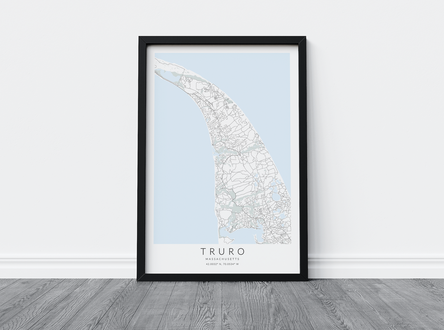 Truro Map Print