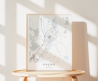 Orono Map Print