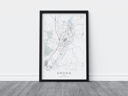 Orono Map Print