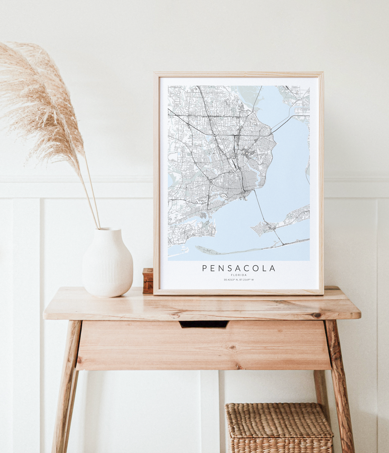 Pensacola Map Print