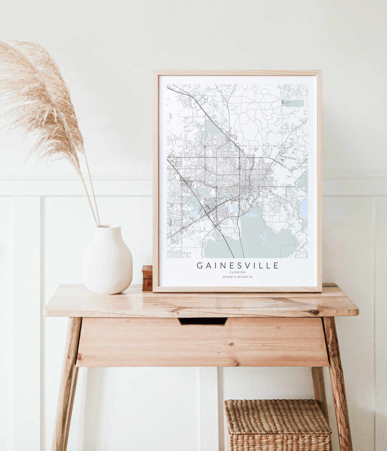 Gainesville Map Print
