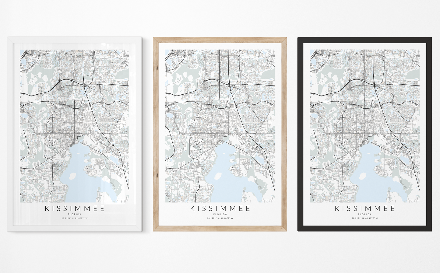 Kissimmee Map Print