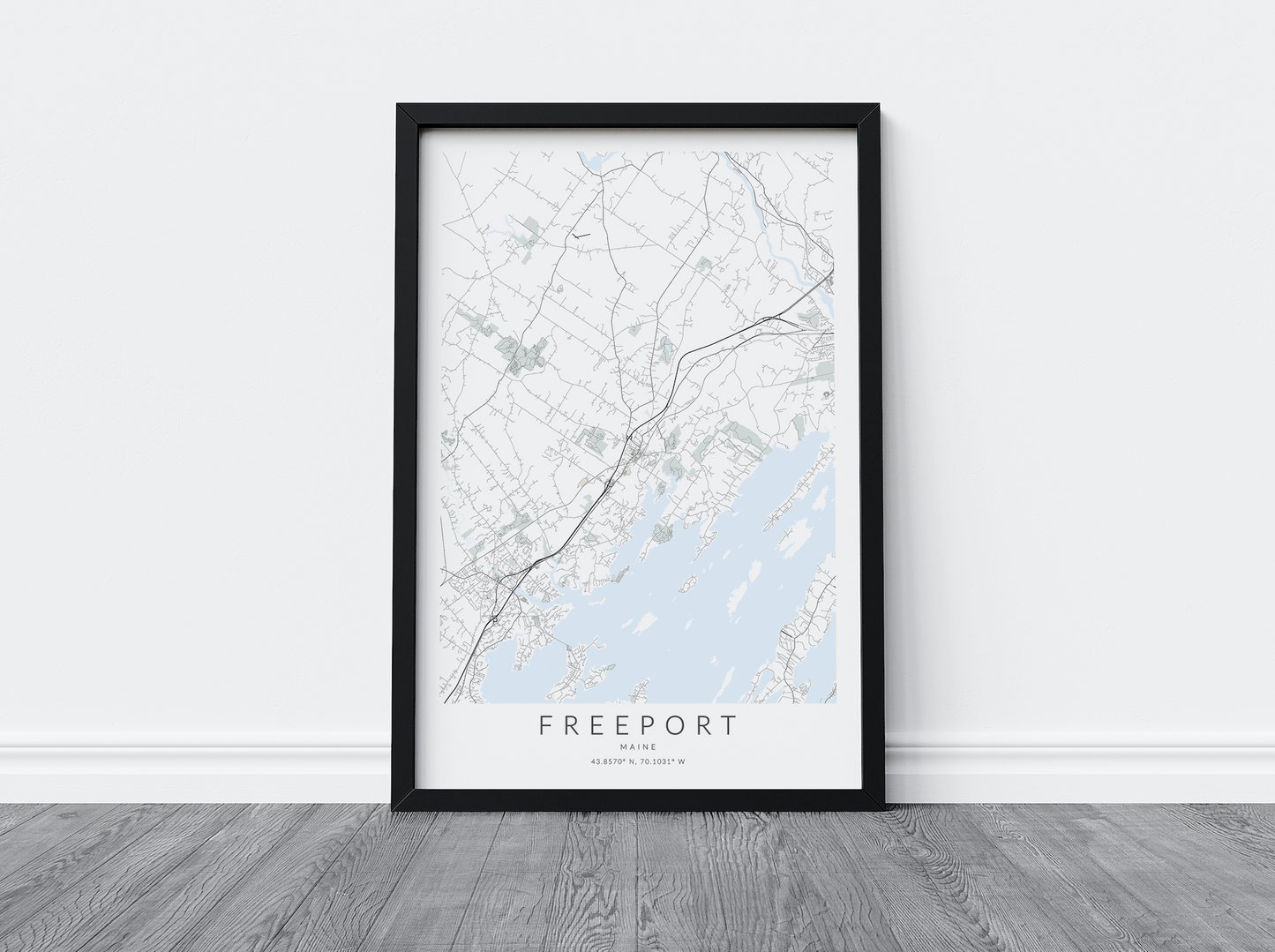 Freeport Map Print