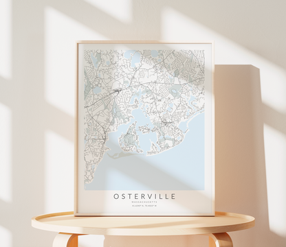 Osterville Map Print