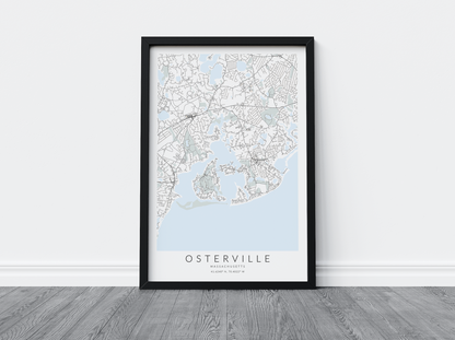 Osterville Map Print