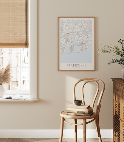 Osterville Map Print
