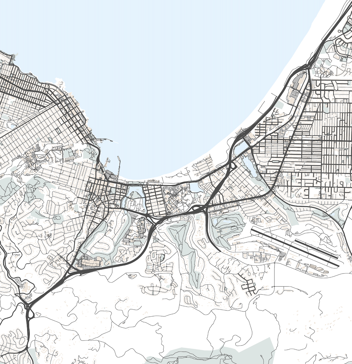 Monterey Map Print – VirtualMap
