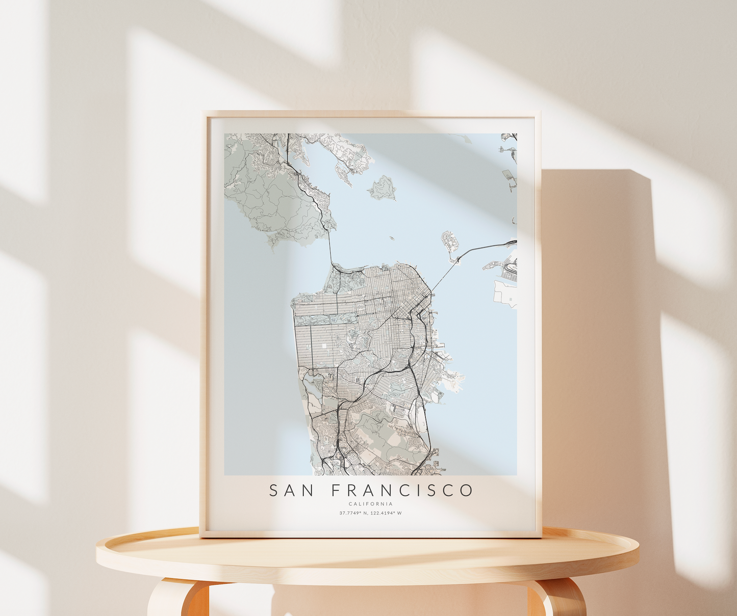 San Francisco Map Print