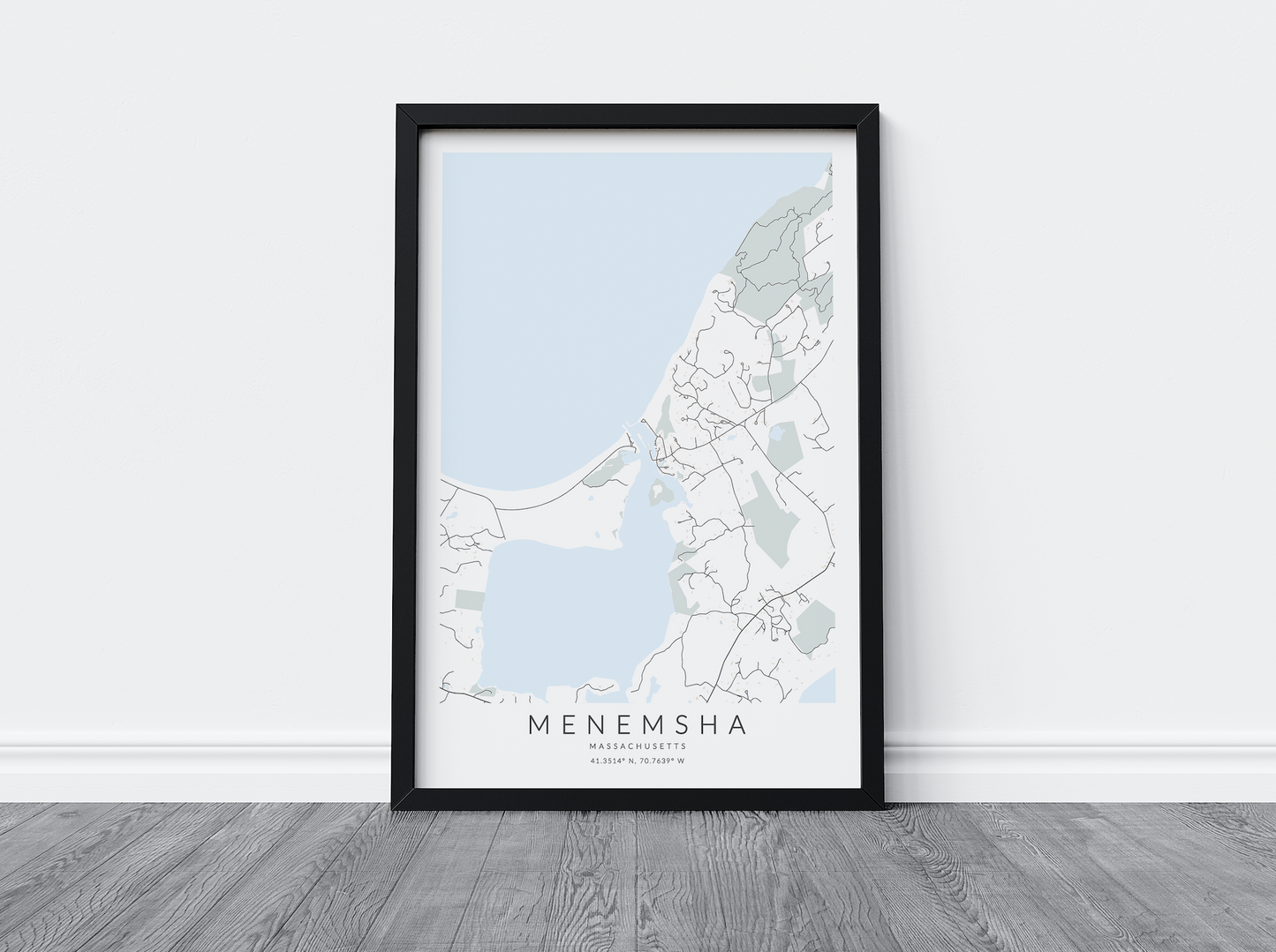 Menemsha Map Print
