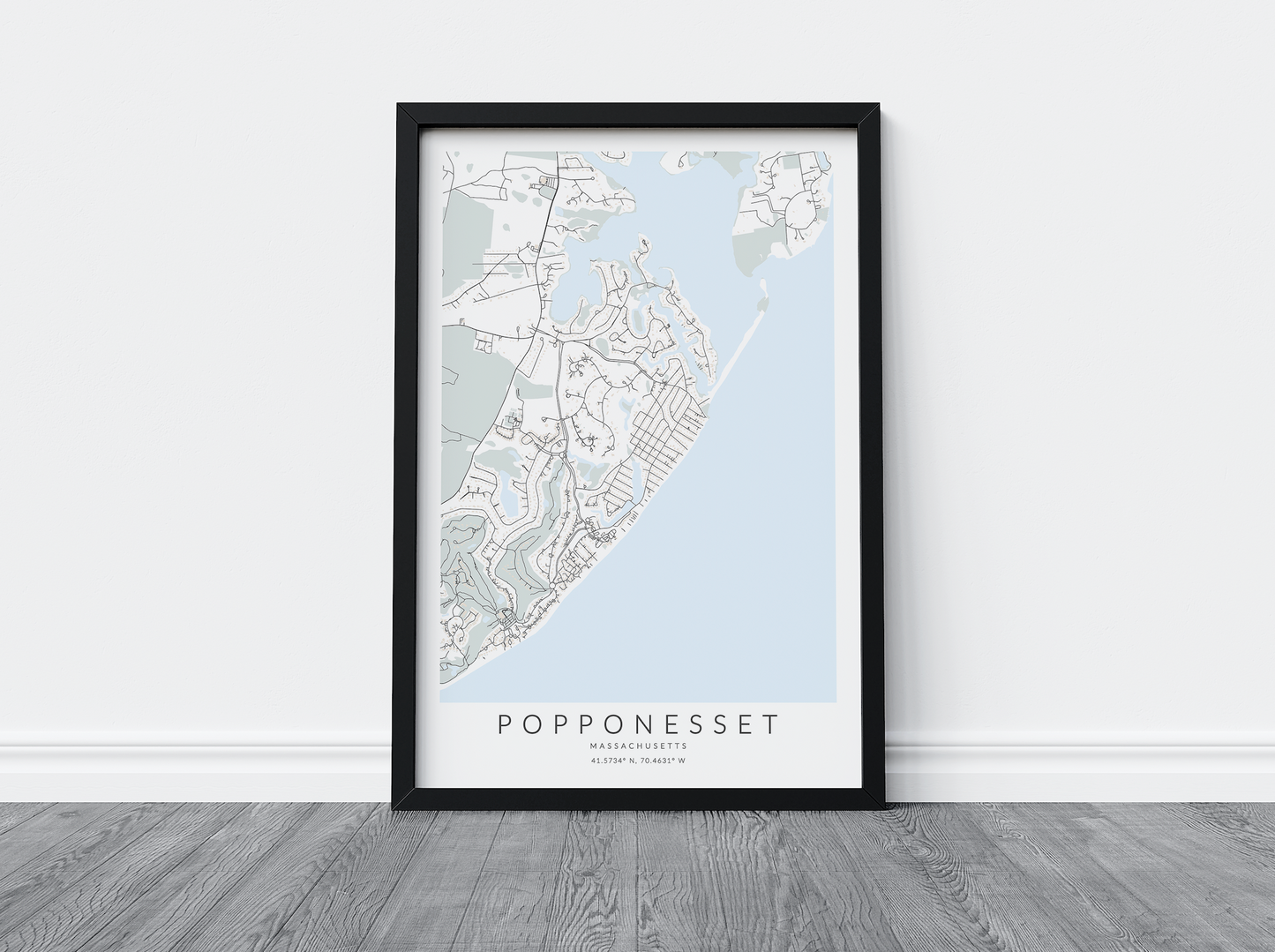 Popponesset Map Print