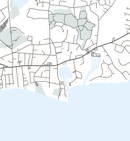 Harwich Port Map Print