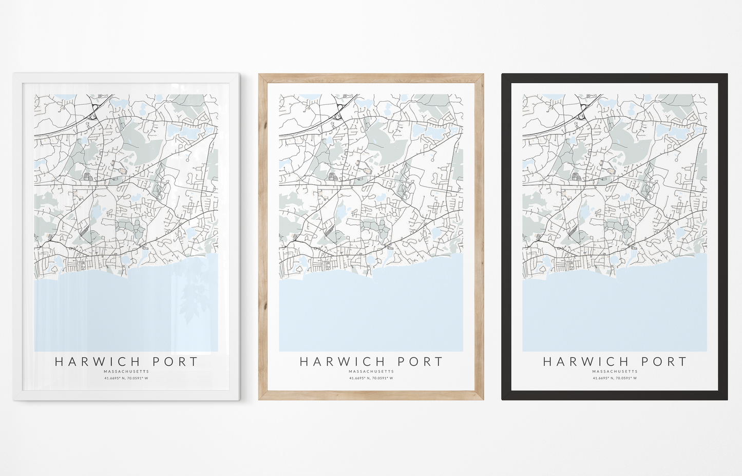 Harwich Port Map Print