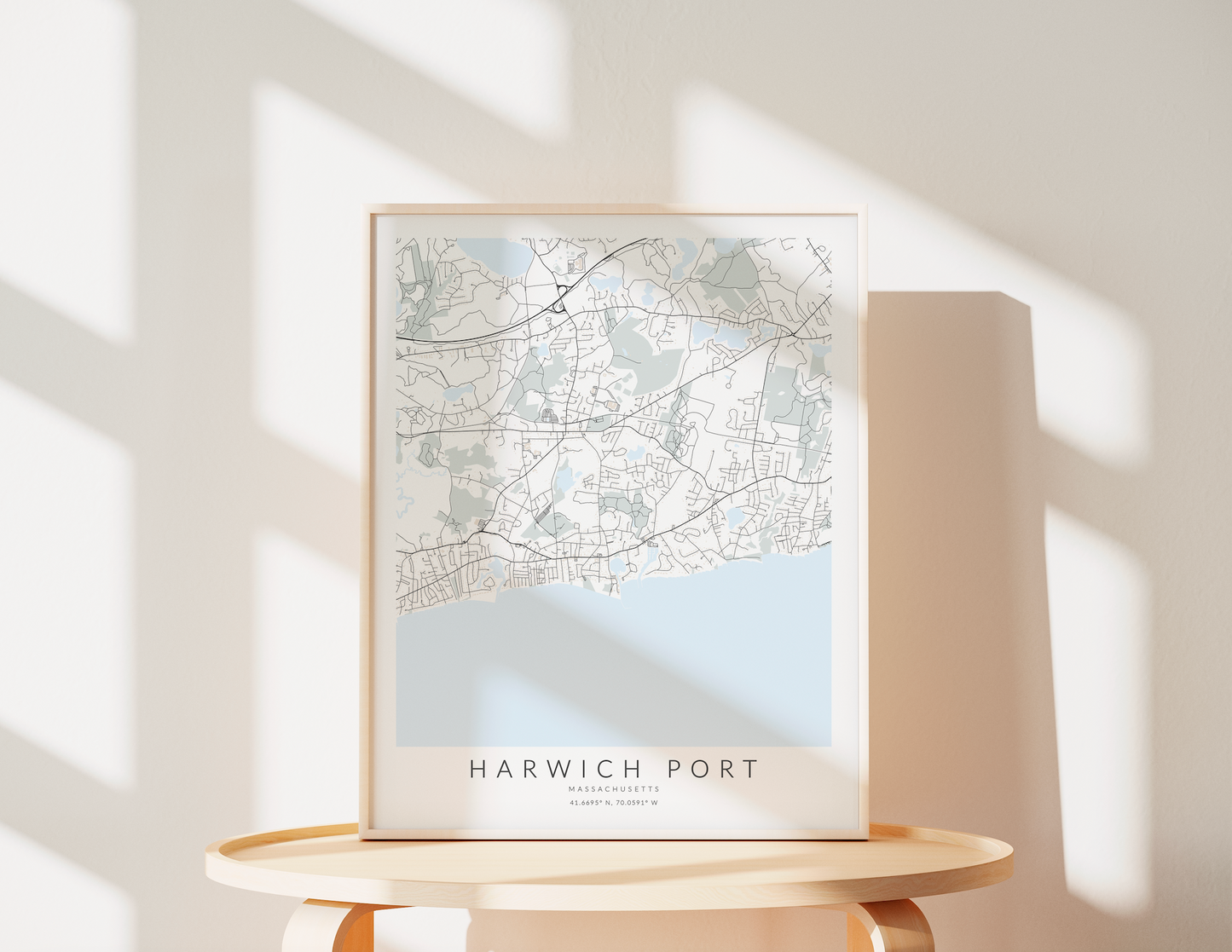 Harwich Port Map Print