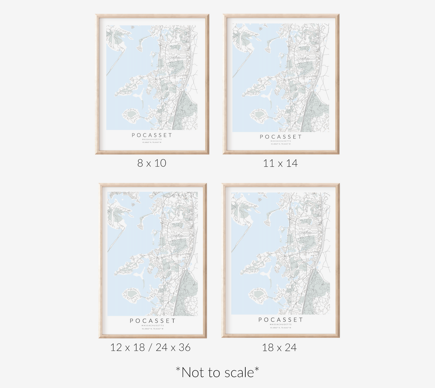 Pocasset Map Print