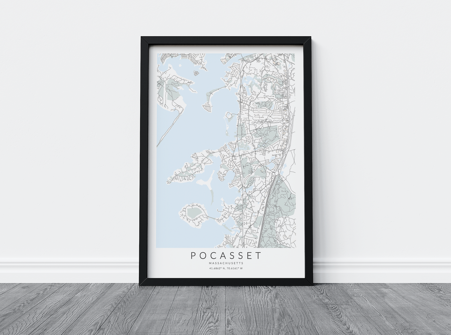 Pocasset Map Print