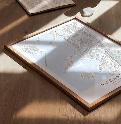 Pocasset Map Print