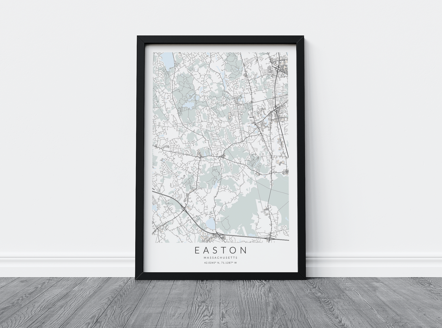 Easton Map Print