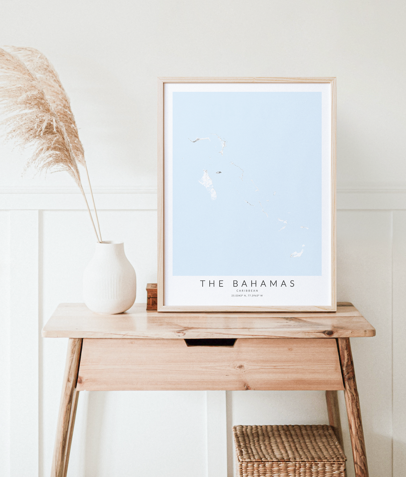 Bahamas Map Print